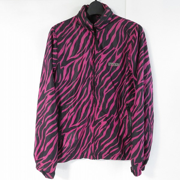 実際に弊社で買取させて頂いたHYSTERICS/ヒステリックス HYSTERIC GLAMOUR ゼブラ柄 ジップアップジャケット 2AB-4740/FREE