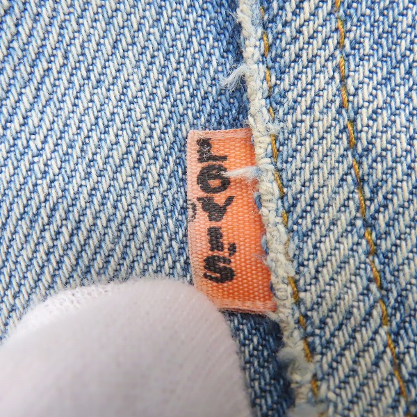 実際に弊社で買取させて頂いたLevi's/リーバイス ヴィンテージ オレンジタブ 刻印562 TALONジップ デニムパンツの画像 5枚目