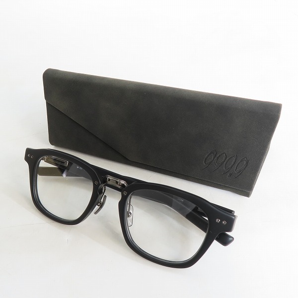 実際に弊社で買取させて頂いた999.9/フォーナインズ メガネフレーム アイウェア M-151 の画像 8枚目