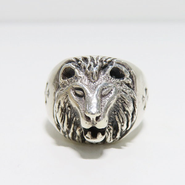 実際に弊社で買取させて頂いたGabor/ガボール LION RING ライオンリング 21号の画像 1枚目