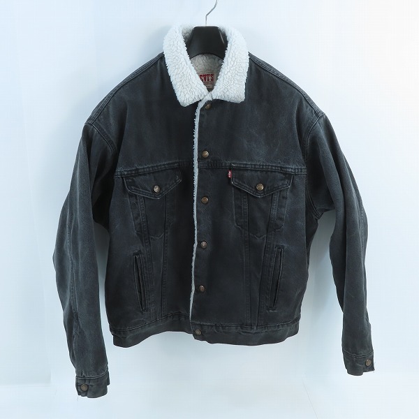 実際に弊社で買取させて頂いたLEVIS/リーバイス 80's USA/米国製 denim boa jacket/デニム ボア ジャケット 70609-0270/L