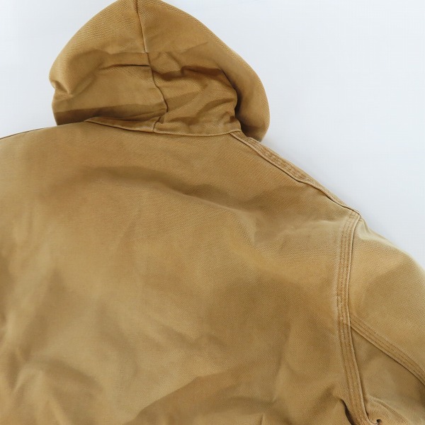 実際に弊社で買取させて頂いたCarhartt/カーハート アクティブジャケット USA製 ダック アクティブジャケット JR106 Mの画像 9枚目