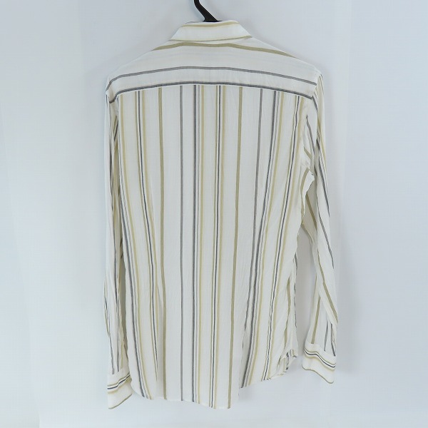 実際に弊社で買取させて頂いた【JPタグ】ETRO/エトロ BEN ETRO ESSERE ストライプ柄長袖シャツ 38の画像 1枚目