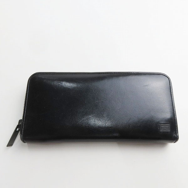 実際に弊社で買取させて頂いたPORTER/ポーター PLUME/プリュム レザー ラウンドジップ ウォレット 長財布の画像 0枚目