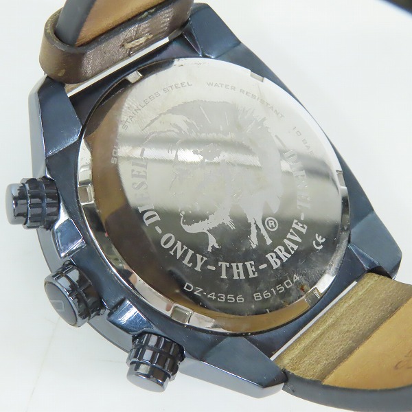 実際に弊社で買取させて頂いたDIESEL/ディーゼル 腕時計 Advanced Overflow オーバーフロー DZ-4356【動作未確認】の画像 3枚目