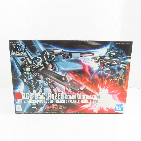 実際に弊社で買取させて頂いた【未組立】BANDAI/バンダイ HG 1/144 機動戦士ガンダムUC/ユニコーン RGZ-95C リゼル（隊長機）