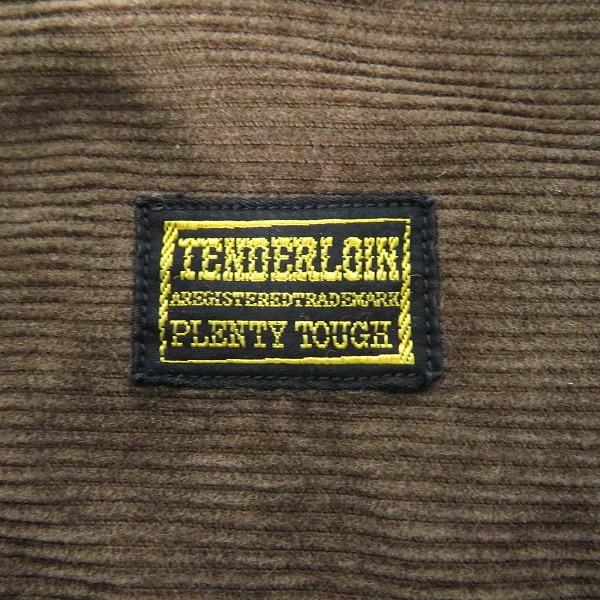 実際に弊社で買取させて頂いたTENDERLOIN/テンダーロイン T-CORDUROY SHT コーデュロイ シャツ/Mの画像 2枚目