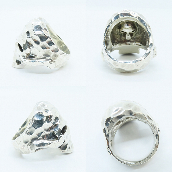 実際に弊社で買取させて頂いたTHIRTEEN DESIGNS/サーティーンデザインズ スカル リング 19.5-20.5号の画像 2枚目