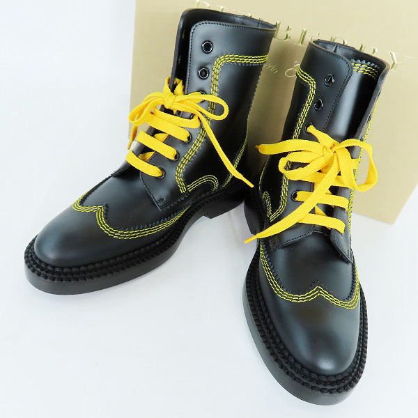 実際に弊社で買取させて頂いたBURBERRY LONDON ENGLAND/バーバリーロンドンイングランド レースアップブーツ 36