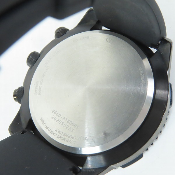 実際に弊社で買取させて頂いたCITIZEN/シチズン プロマスター 腕時計 E660-A180N01の画像 3枚目