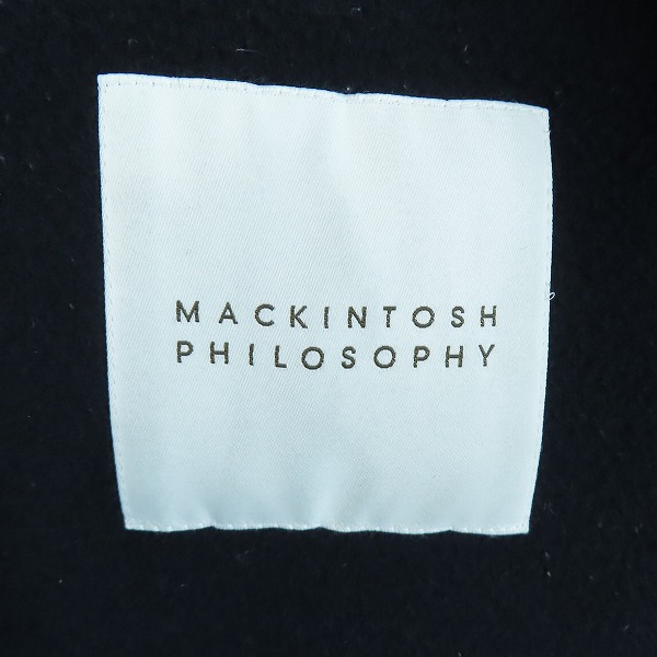 実際に弊社で買取させて頂いたMACKINTOSH PHILOSOPHY/マッキントッシュフィロソフィー ウールチェスターコート H1C57-614-29/42の画像 2枚目