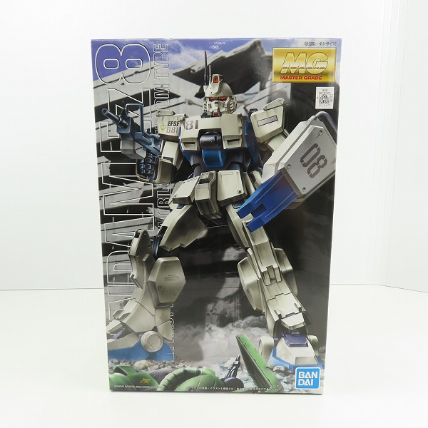 実際に弊社で買取させて頂いた【未組立】BANDAI/バンダイ MG 1/100 地球連邦軍 先行量産モビルスーツ 改装型 RX-79[G]  Ez-8 ガンダムイージーエイト