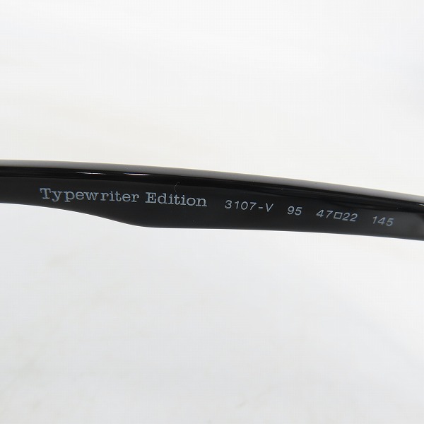実際に弊社で買取させて頂いたPersol/ペルソール メガネフレーム/アイウェア Typewriter Edition 3107-V 95の画像 6枚目