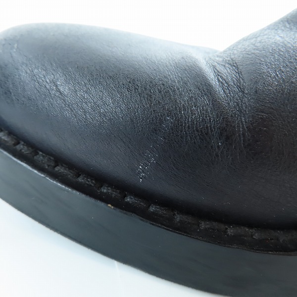 実際に弊社で買取させて頂いたANN DEMEULEMEESTER/アンドゥムルメステール グラデーション レザー ロングブーツ/39の画像 8枚目