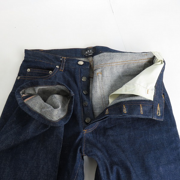 実際に弊社で買取させて頂いたA.P.C./アーペーセー STANDARD スタンダード デニムパンツ/32の画像 2枚目