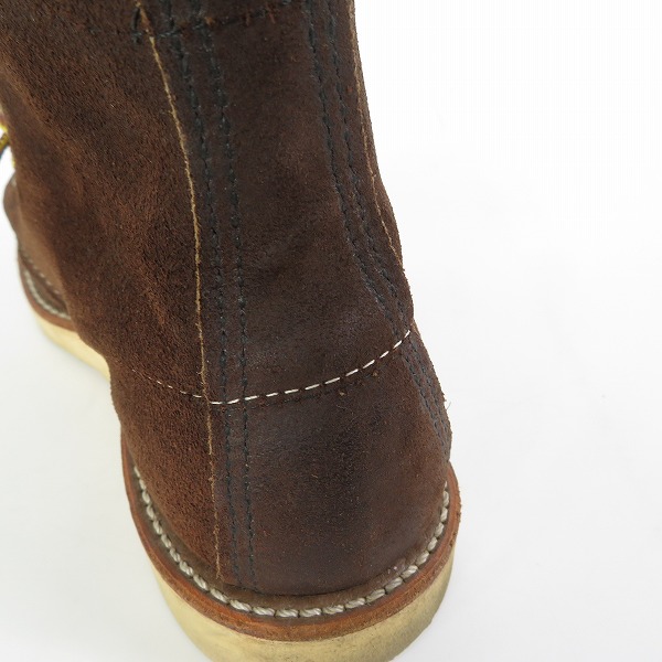 実際に弊社で買取させて頂いたRED WING/レッドウイング 8878 モックトゥーブーツ 4Dの画像 8枚目