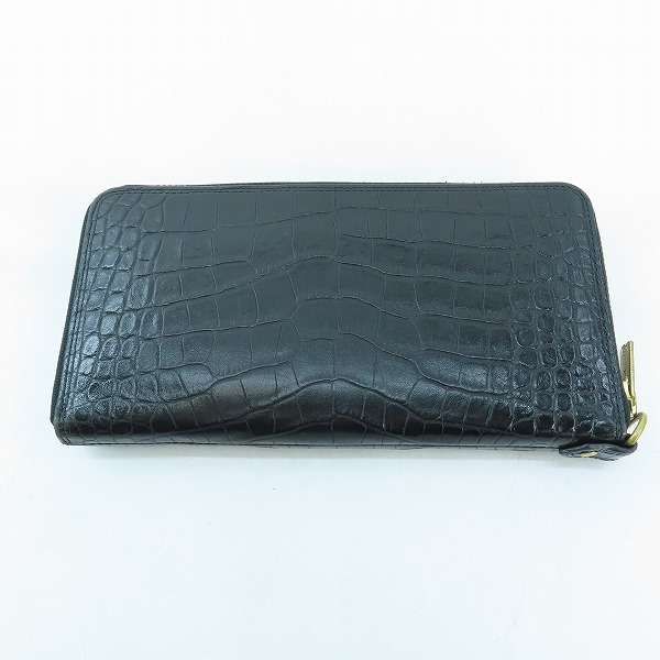 実際に弊社で買取させて頂いたGLADHAND×PORTER/グラッドハンド×ポーター BELONGINGS ZIP WALLET ラウンドジップ 長財布の画像 1枚目