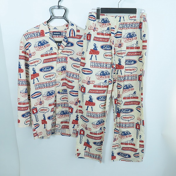 実際に弊社で買取させて頂いたHYSTERIC GLAMOUR/ヒステリックグラマー パジャマ/セットアップ