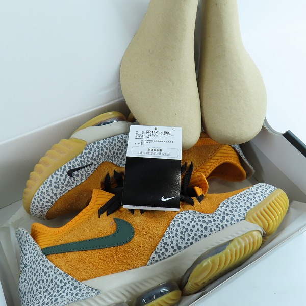 実際に弊社で買取させて頂いたNIKE/ナイキ LEBRON XVI LOW AC/レブロン16 ロー アトモス サファリ CD9471-800 27の画像 7枚目