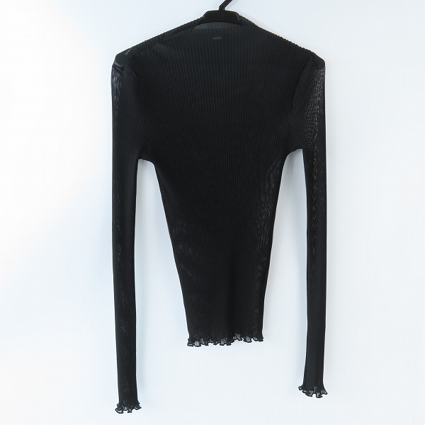 実際に弊社で買取させて頂いたHUGO BOSS/ヒューゴボス プリーツ/シースルー カットソー