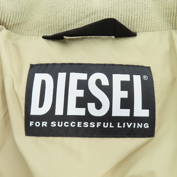 実際に弊社で買取させて頂いたDIESEL/ディーゼル 中綿ジャケット/W-BRIGGS/A03029 0TCAF/XLの画像 2枚目