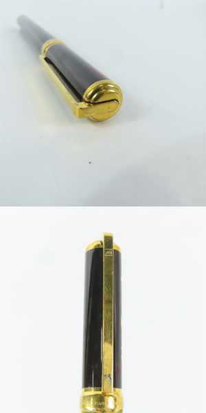 実際に弊社で買取させて頂いたS.T.Dupont/デュポン 万年筆 ペン先18K-750Mの画像 4枚目