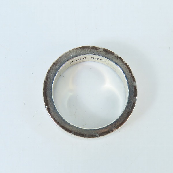 実際に弊社で買取させて頂いたCHROME HEARTS/クロムハーツ 6mm スペーサーリング プレーン  21.5号の画像 6枚目