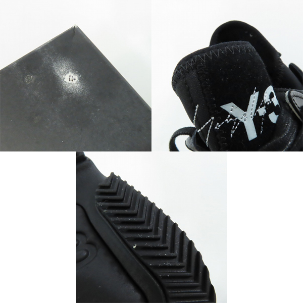 実際に弊社で買取させて頂いたY-3/ワイスリー KAIWA/カイワ レザー スニーカー EF2561/28の画像 7枚目