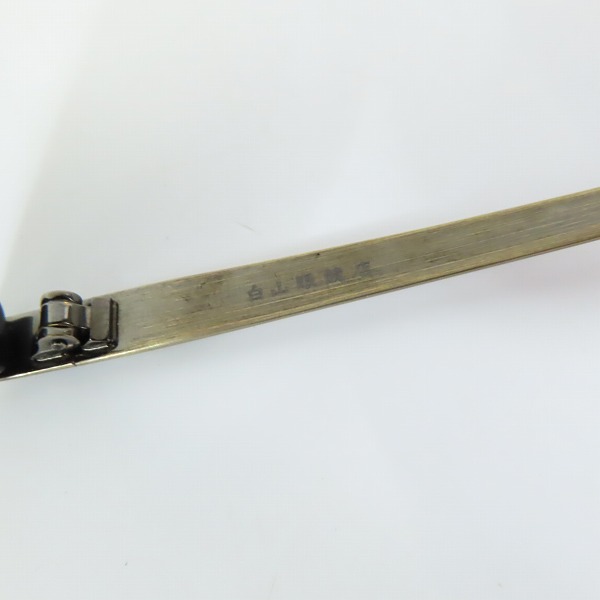 実際に弊社で買取させて頂いた白山眼鏡店/ハクサンガンキョウテン A14 メガネフレーム/アイウェアの画像 5枚目