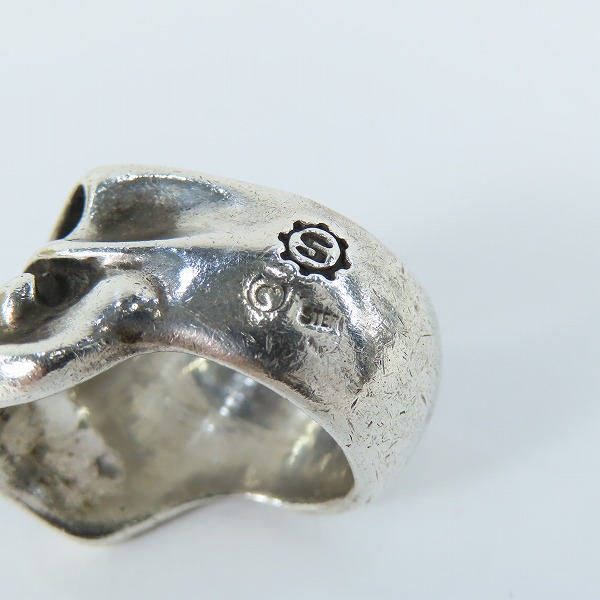 実際に弊社で買取させて頂いたSTARLINGEAR/スターリンギア パンチャーニューブルーザー リング 7-8号の画像 6枚目