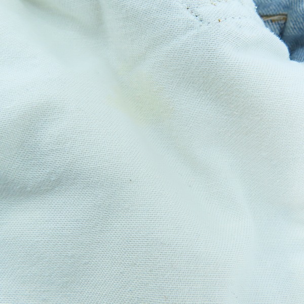 実際に弊社で買取させて頂いたLEVI'S/リーバイス ヴィンテージ バレンシア工場 刻印555 501 ボタンフライ デニム W28L34の画像 9枚目