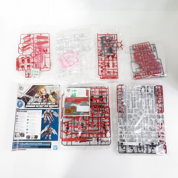 実際に弊社で買取させて頂いた【未組立】バンダイ HG 1/144 ガンダムアストレイ レッドドラゴン/Z II/ノーベルガンダム/キュベレイ 他 6点セット/ガンプラの画像 1枚目