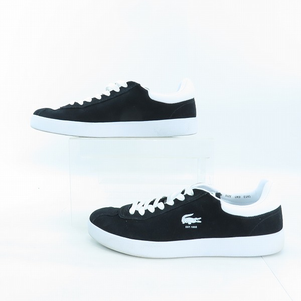実際に弊社で買取させて頂いたLACOSTE/ラコステ BASESHOT 223 1 SMA スニーカー/シューズ 746SMA0065312 UK9の画像 3枚目