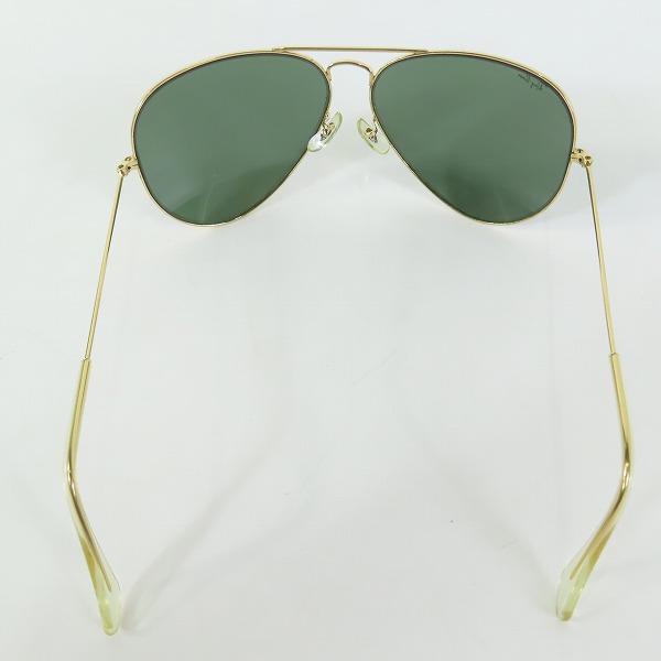 実際に弊社で買取させて頂いたRay-Ban/レイバン B&L/ボシュロム社製 ティアドロップ型 アイウェア/サングラス ゴールドの画像 2枚目