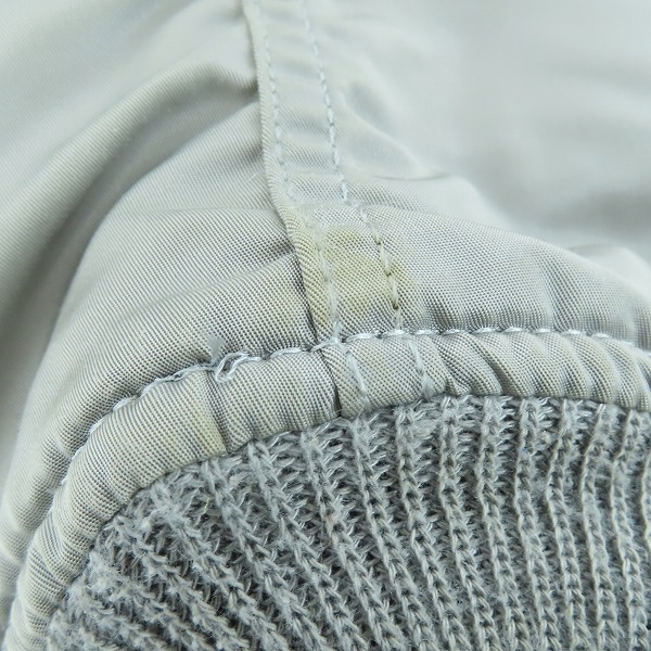 実際に弊社で買取させて頂いたAlpha Industries/アルファ インダストリー フライトジャケット MA-1 リバーシブル MIL-J-82790J グレー/オレンジ/Lの画像 6枚目