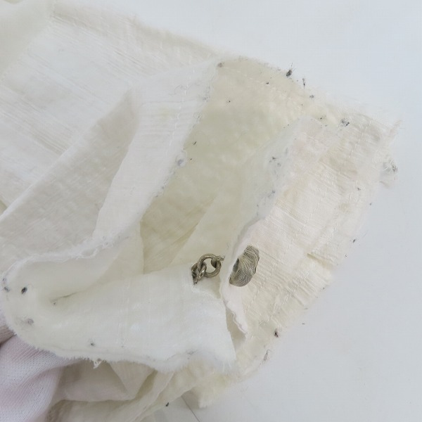 実際に弊社で買取させて頂いたIF SIX WAS NINE/イフシックスワズナイン TXS-PGS/M タキシードシャツ ホワイト/1の画像 7枚目