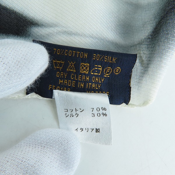 実際に弊社で買取させて頂いた【JPタグ】LOUIS VUITTON/ルイヴィトン シルク混 ストール/マフラー MP2325 の画像 5枚目