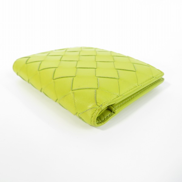 実際に弊社で買取させて頂いたBOTTEGA VENETA/ボッテガヴェネタ イントレチャート ジップ2つ折り財布の画像 2枚目
