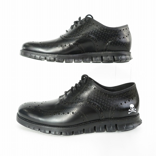 実際に弊社で買取させて頂いたCOLE HAAN×MASTERMIND/コールハーン×マスターマインド ZEROGRAND ウイングチップシューズ C22081/9の画像 3枚目