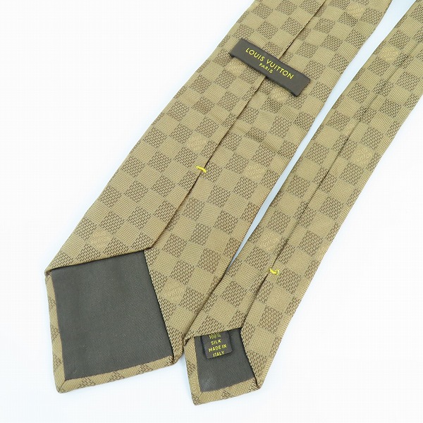 実際に弊社で買取させて頂いたLOUIS VUITTON/ルイヴィトン ダミエ ネクタイの画像 2枚目