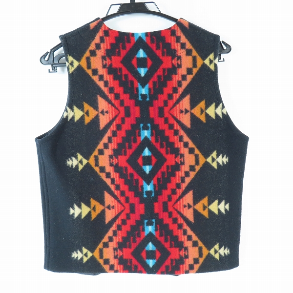 実際に弊社で買取させて頂いたPENDLETON/ペンドルトン 裏地ネイティブ柄 ウール混 ベスト /36の画像 1枚目