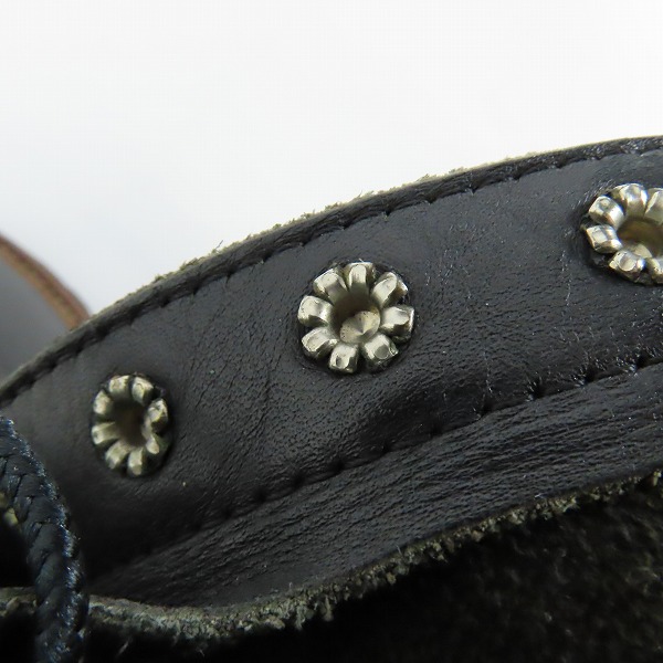 実際に弊社で買取させて頂いたRED WING/レッドウィング 13ホール レザー ロガーブーツ/7Dの画像 7枚目