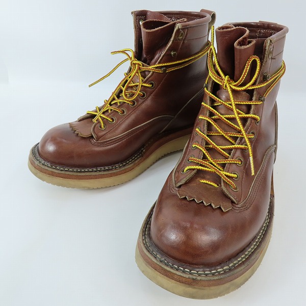 実際に弊社で買取させて頂いたWHITE'S BOOTS/ホワイツブーツ NORTH WEST セミドレス ブーツ 0708 9.5