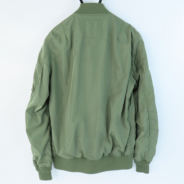 実際に弊社で買取させて頂いたALPHA INDUSTRIES/アルファインダストリーズ ボンティング L-2B ミリタリー フライト ジャケット/TA1300-019/XLの画像 1枚目