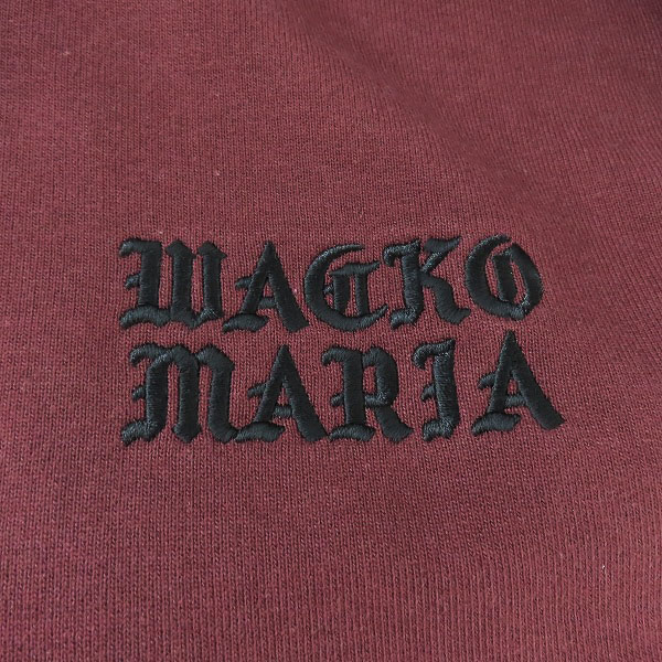 実際に弊社で買取させて頂いた【未使用】WACKO MARIA/ワコマリア HEAVY WEIGHT PULLOVER HOODED SWEAT SHIRT 24SS-WMC-SS05/XLの画像 6枚目