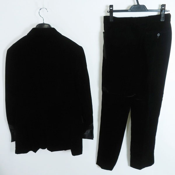 実際に弊社で買取させて頂いたPaul Smith/ポールスミス ベロア テーラードジャケット パンツ セットアップ/Mの画像 1枚目
