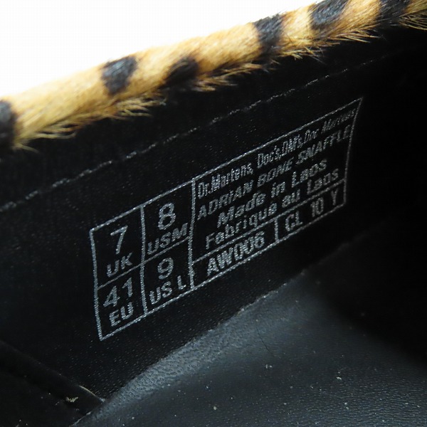 実際に弊社で買取させて頂いたDr.Martens/ドクターマーチン ADRIAN BONE SNAFFLE ローファー/UK7の画像 5枚目