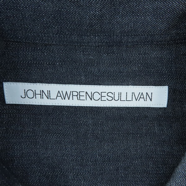 実際に弊社で買取させて頂いたJOHN LAWRENCE SULLIVAN/ジョンローレンスサリバン デニムシャツ 3a004 16-18/Ｍの画像 2枚目