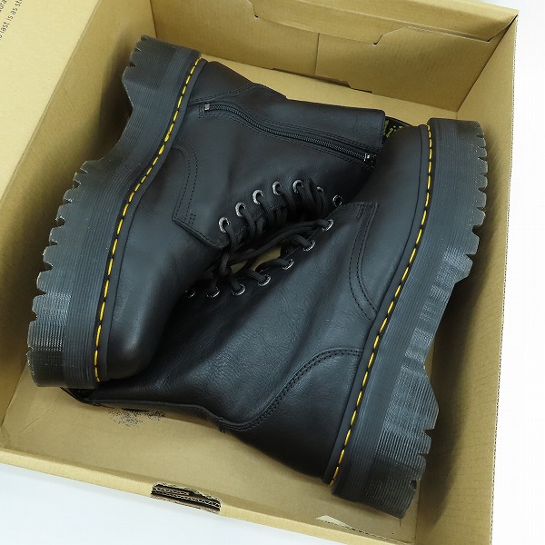 実際に弊社で買取させて頂いたDr. Martens/ドクターマーチン JADON 3 ジェイドン 8ホールレザーブーツ/26378001/UK10の画像 8枚目