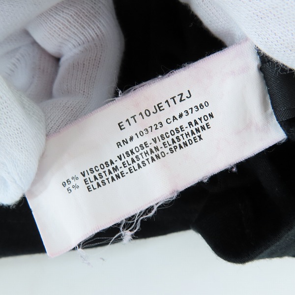 実際に弊社で買取させて頂いたEMPORIO ARMANI/エンポリオアルマーニ ロゴプリント レーヨン Tシャツ の画像 3枚目